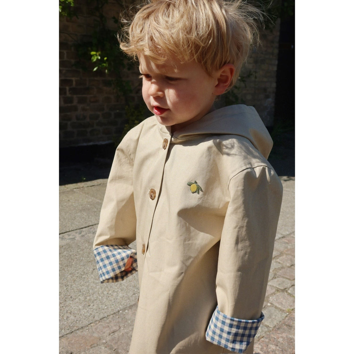 Konges Sløjd Oxford Tan Trenchy Täcka
