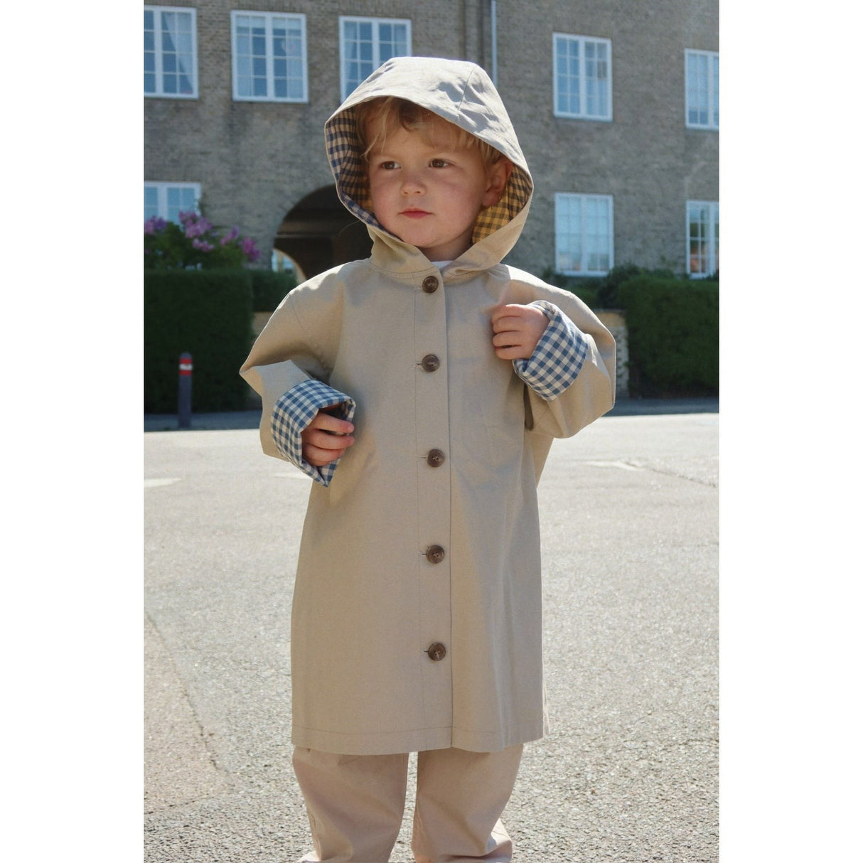 Konges Sløjd Oxford Tan Trenchy Täcka