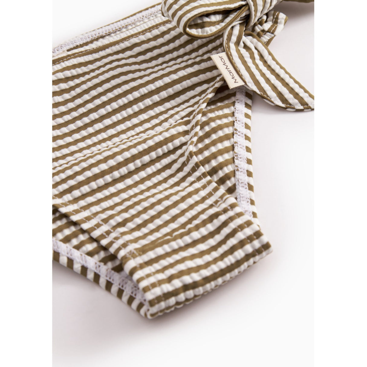 MarMar Seersucker Swim Dark Bronze Stripe Swiir Byxor