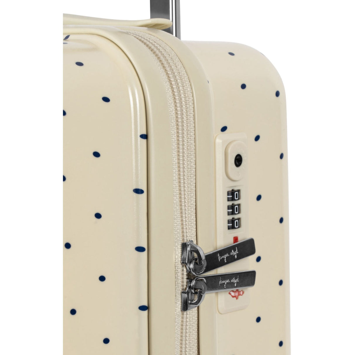 Konges Sløjd Navy Dot Travel Resväska