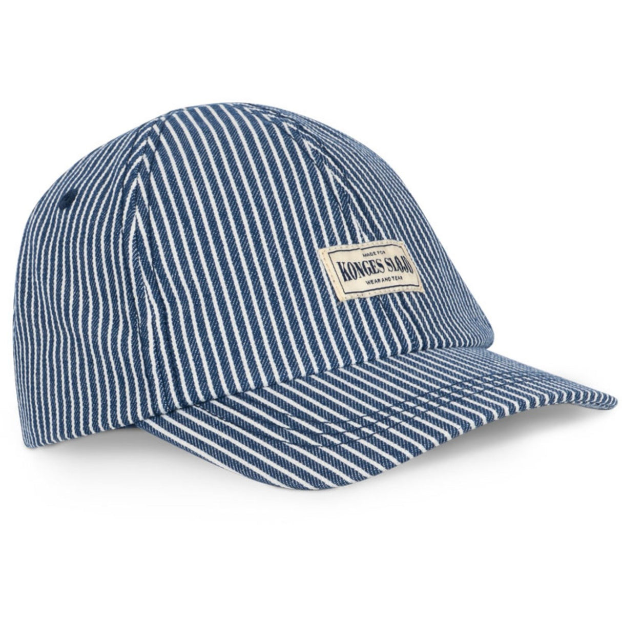 Konges Sløjd Blue Stripe Luc Keps Gots