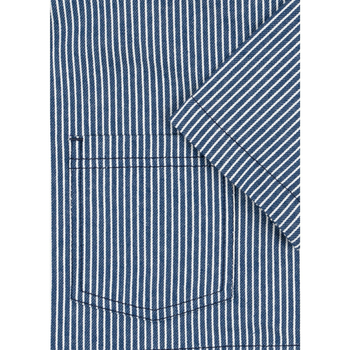 Konges Sløjd Blue Stripe Luc Skjorta Jacka Gots