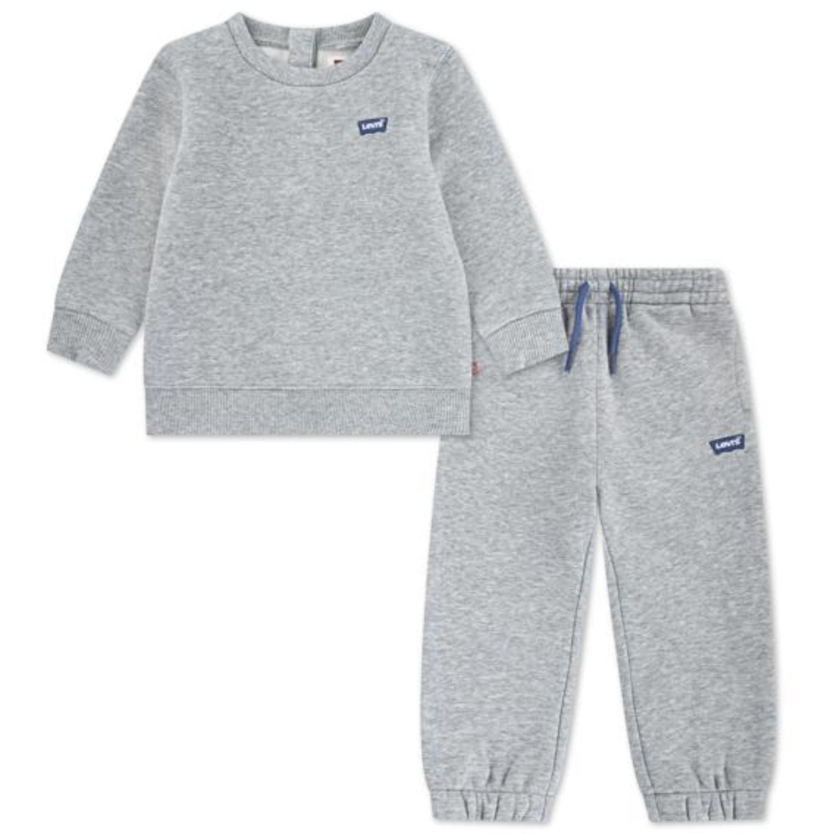 Levi's Grey Heather Lvn Hoodies & Jogger Sett