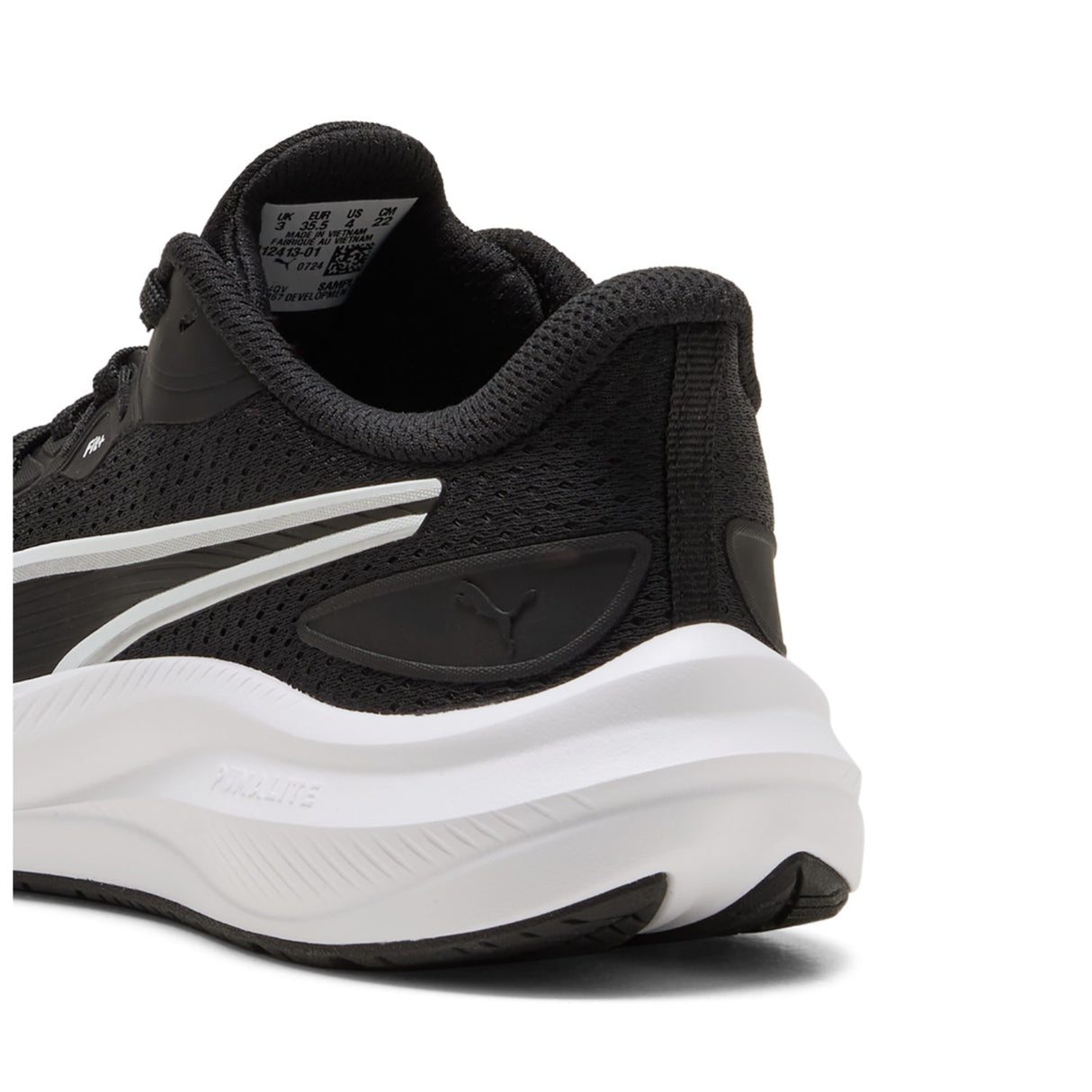 Puma Black-White-Silver Skyrocket Lite 2 Jr