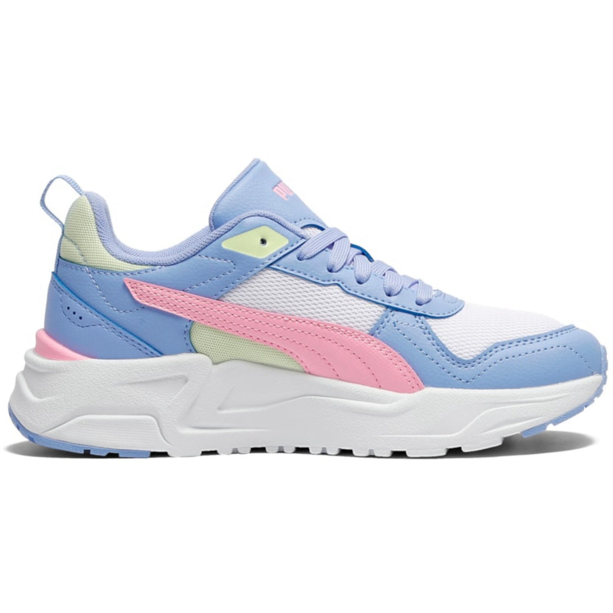 Puma White-Pink Shimmer-Intense Lavender Trinity 2 LT Jr