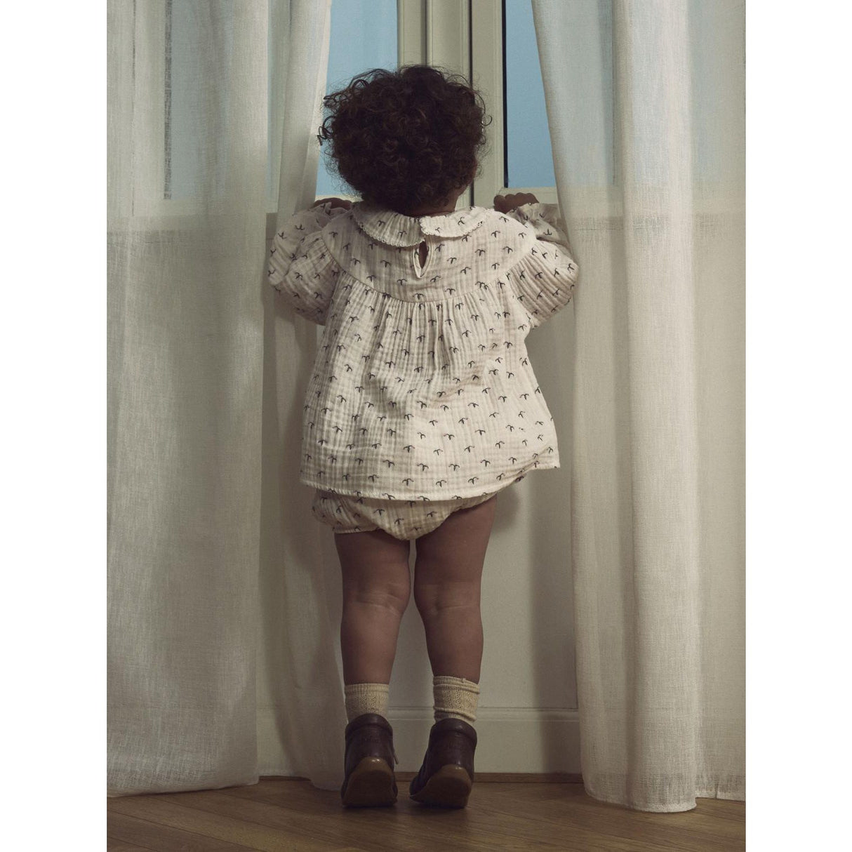 Lil'Atelier Almost Mauve Nbfsolina Ls Loose Skjorta Lil