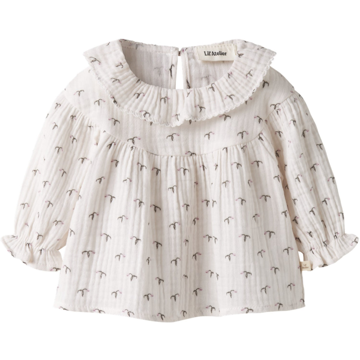 Lil'Atelier Almost Mauve Nbfsolina Ls Loose Skjorta Lil