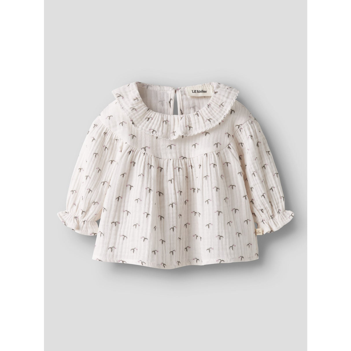 Lil'Atelier Almost Mauve Nbfsolina Ls Loose Skjorta Lil