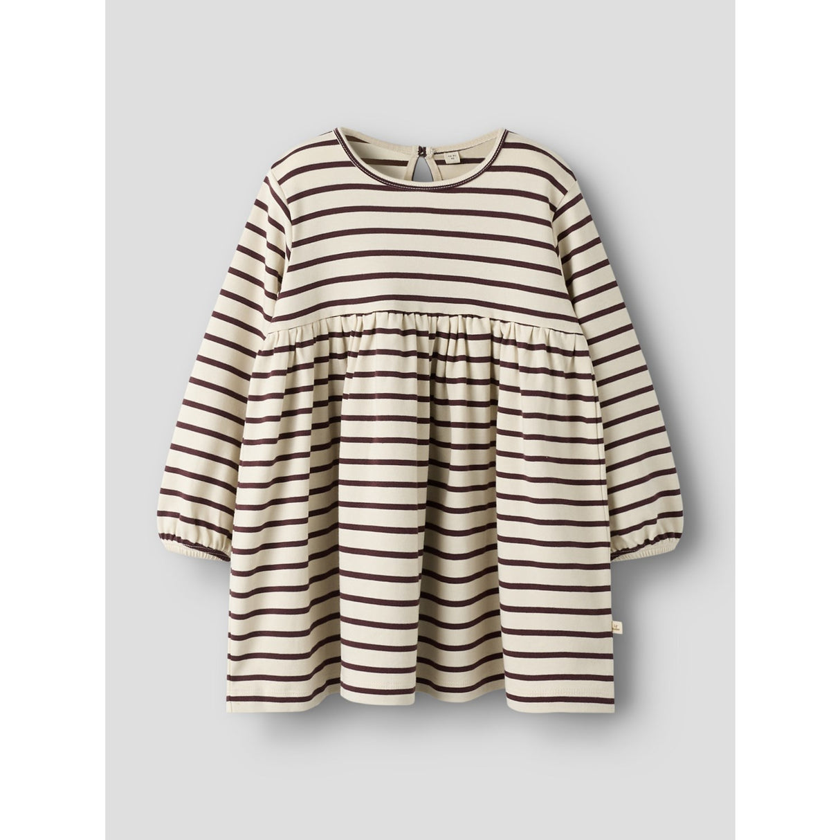 Lil'Atelier Turtledove Catawba Grape Nmflimia Ls Loose Klänning Lil