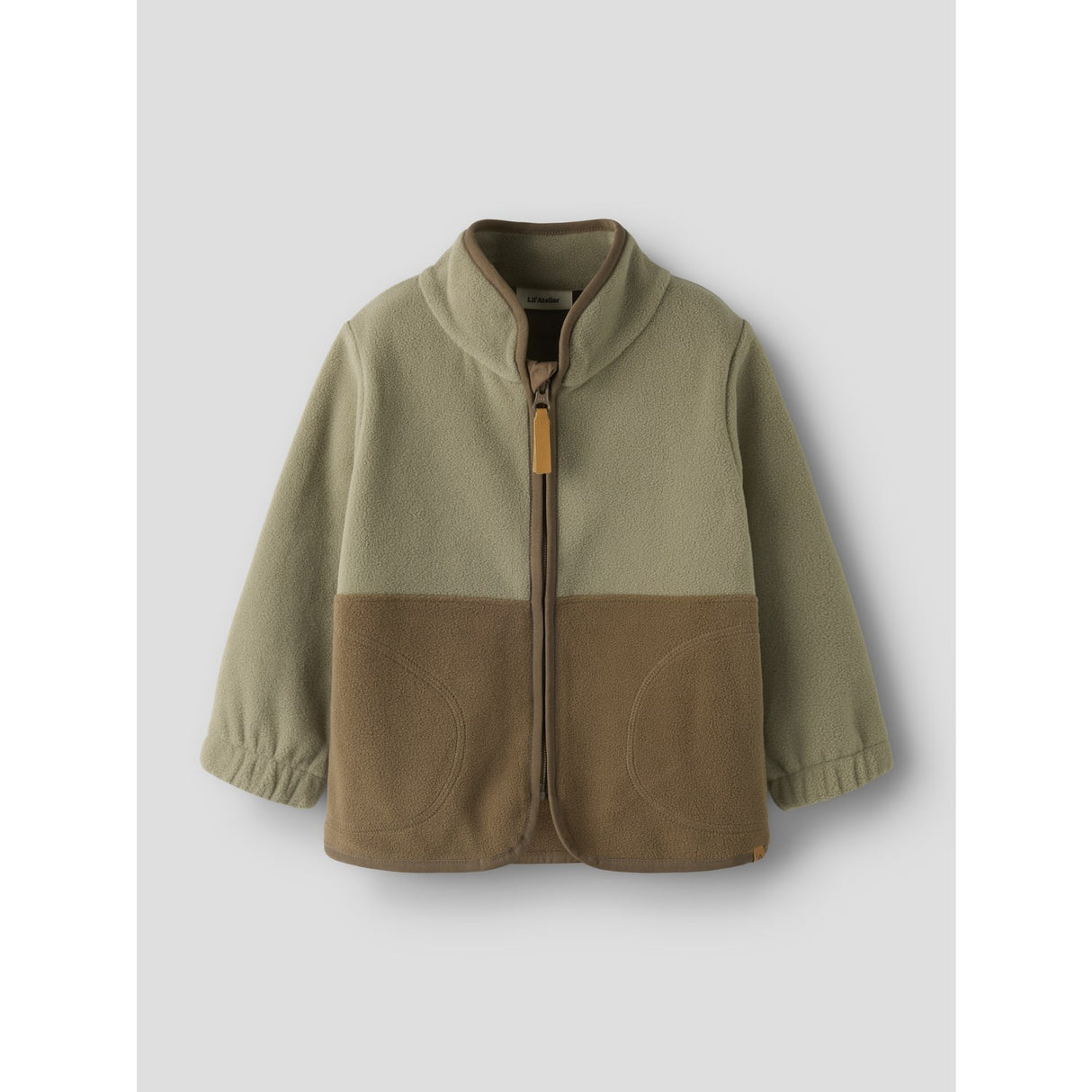 Lil'Atelier Shitake Nmmlaspektra Fleece Jacka Fo Lil