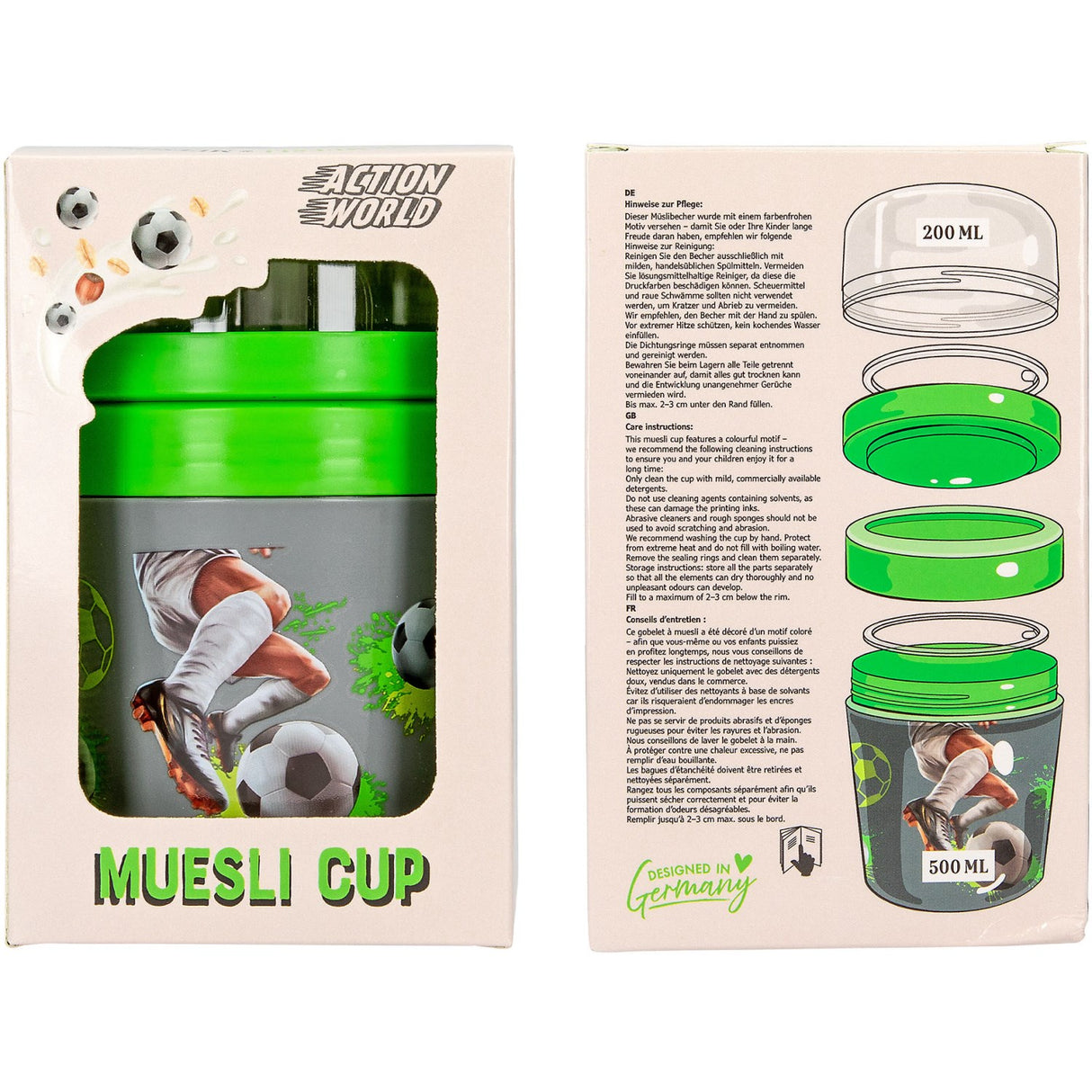 Dino World Action World Muesli Kopp