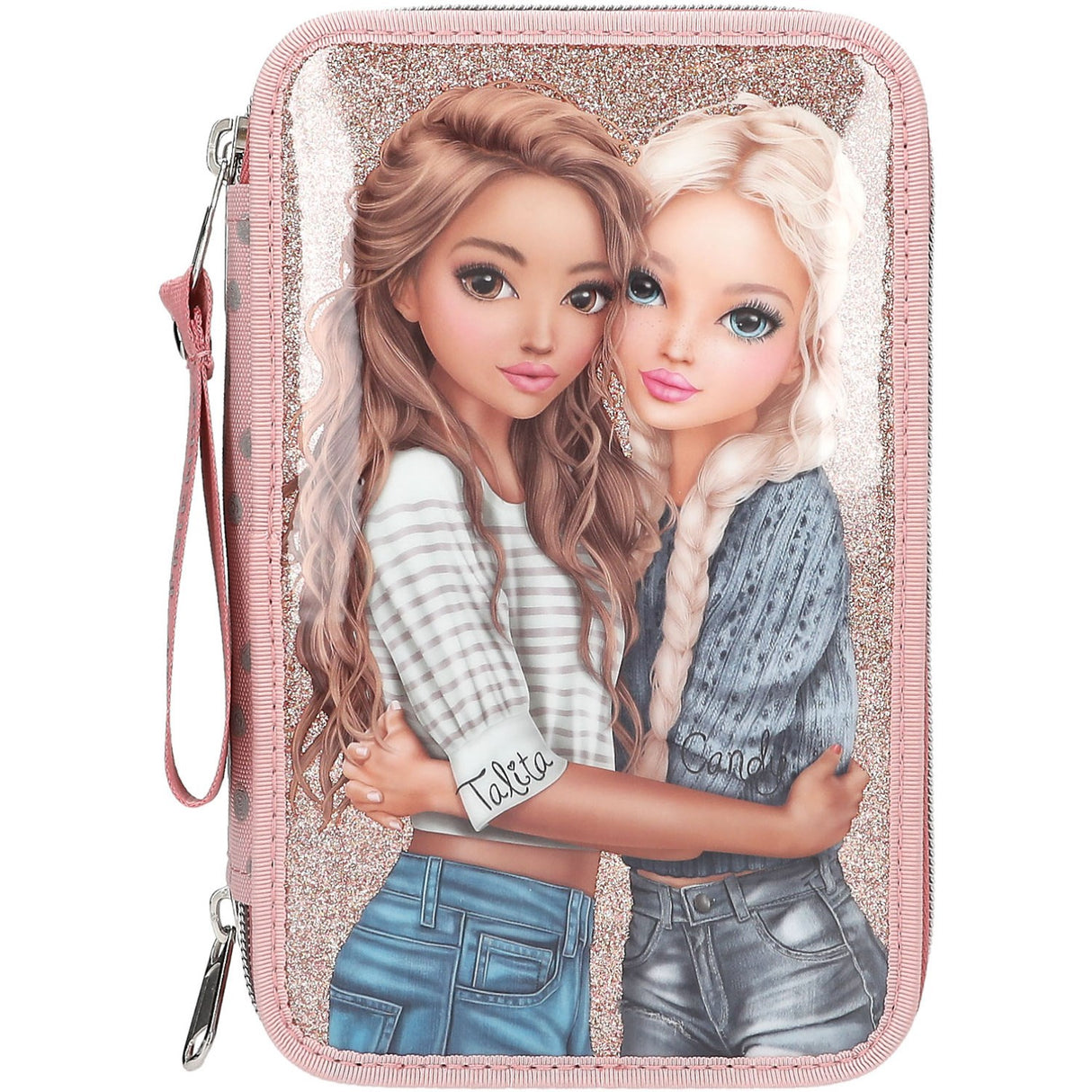 TOPModel Dots Triple Pencil Case