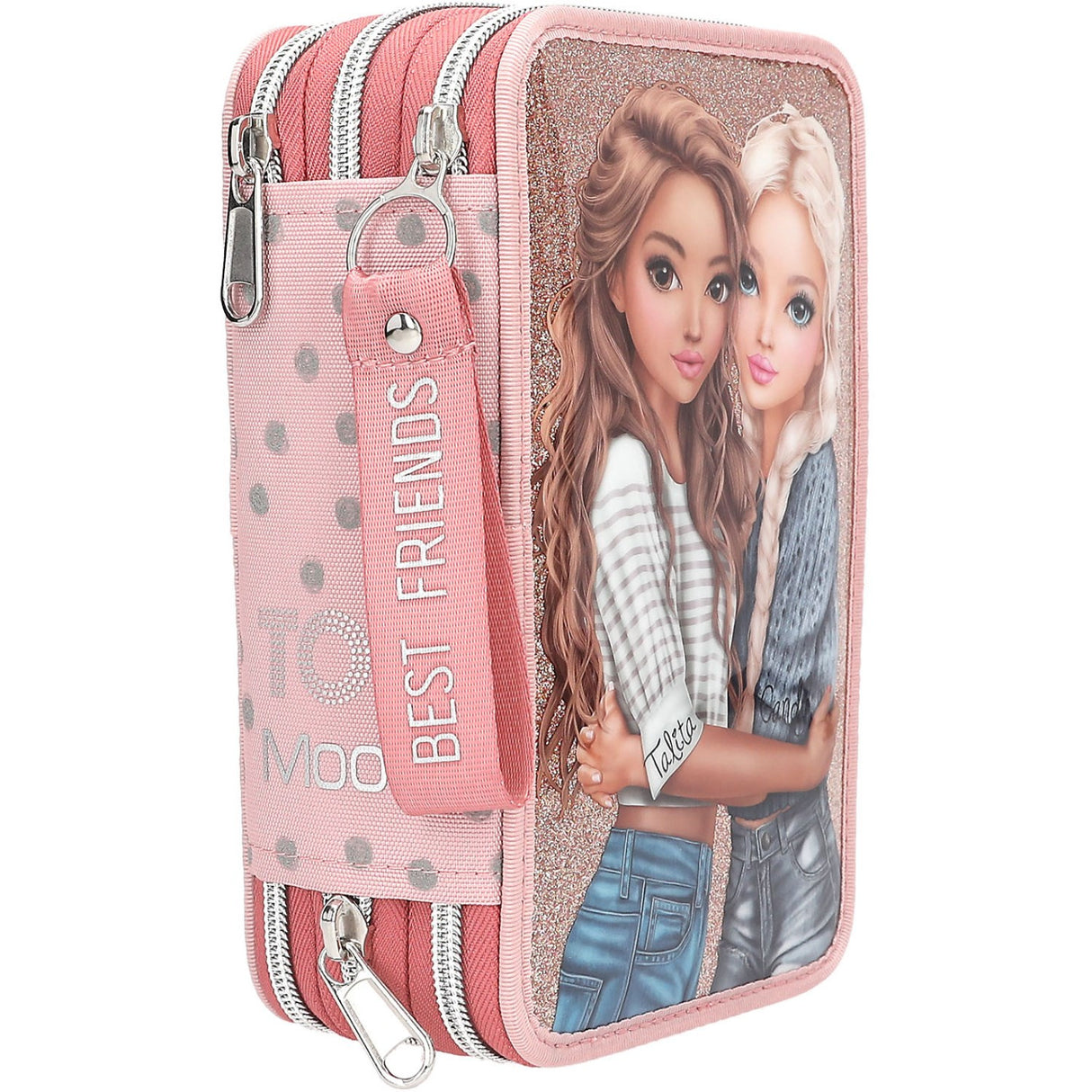 TOPModel Dots Triple Pencil Case