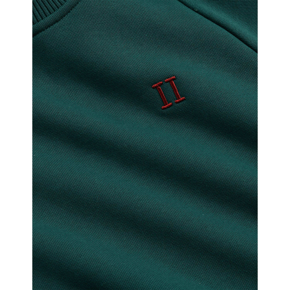 Les Deux Kids Sea Moss Green Norregaard Contrast Sweatshirt