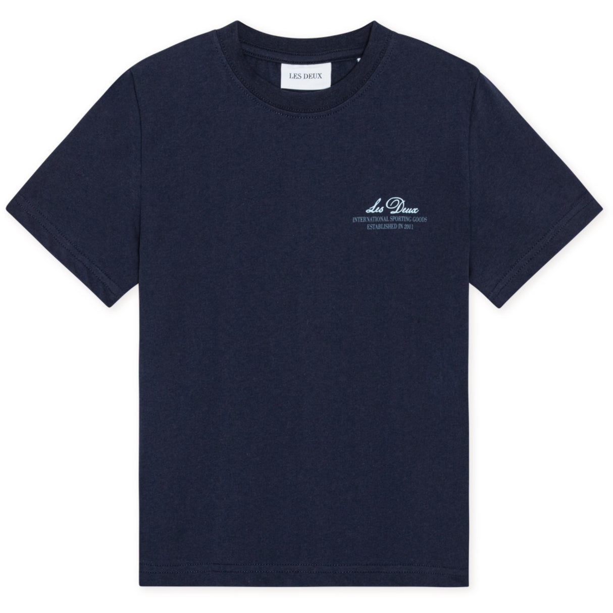 Les Deux Kids Dark Navy Globe T-Shirt