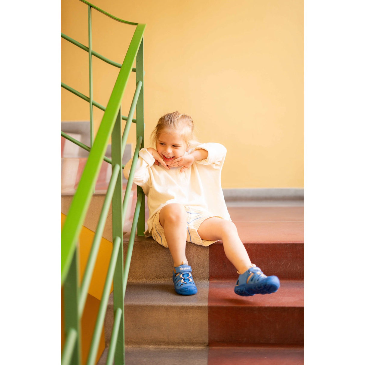 Bisgaard Cobalt Parker Sandal