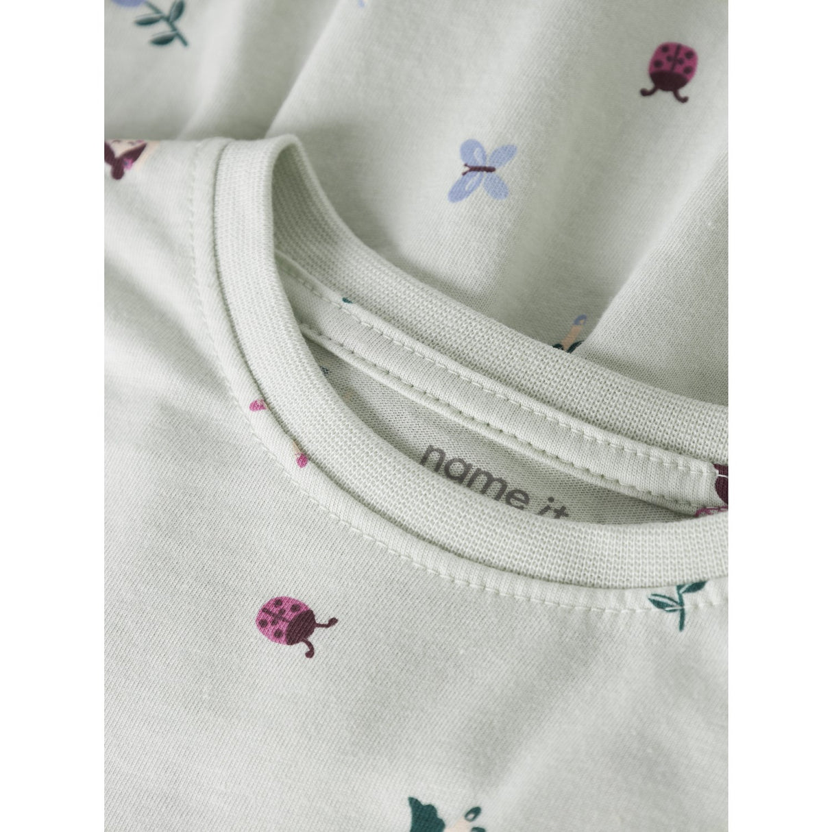 Name It Pale Aqua Fairy Garden Nmfvigga Capsl Klänning F1 Noos