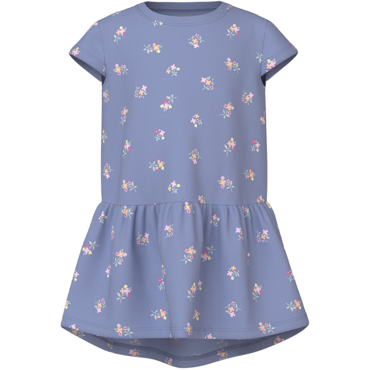 Name It Purple Impression Floral Bundles Nmfvigga Capsl Klänning F1 Noos