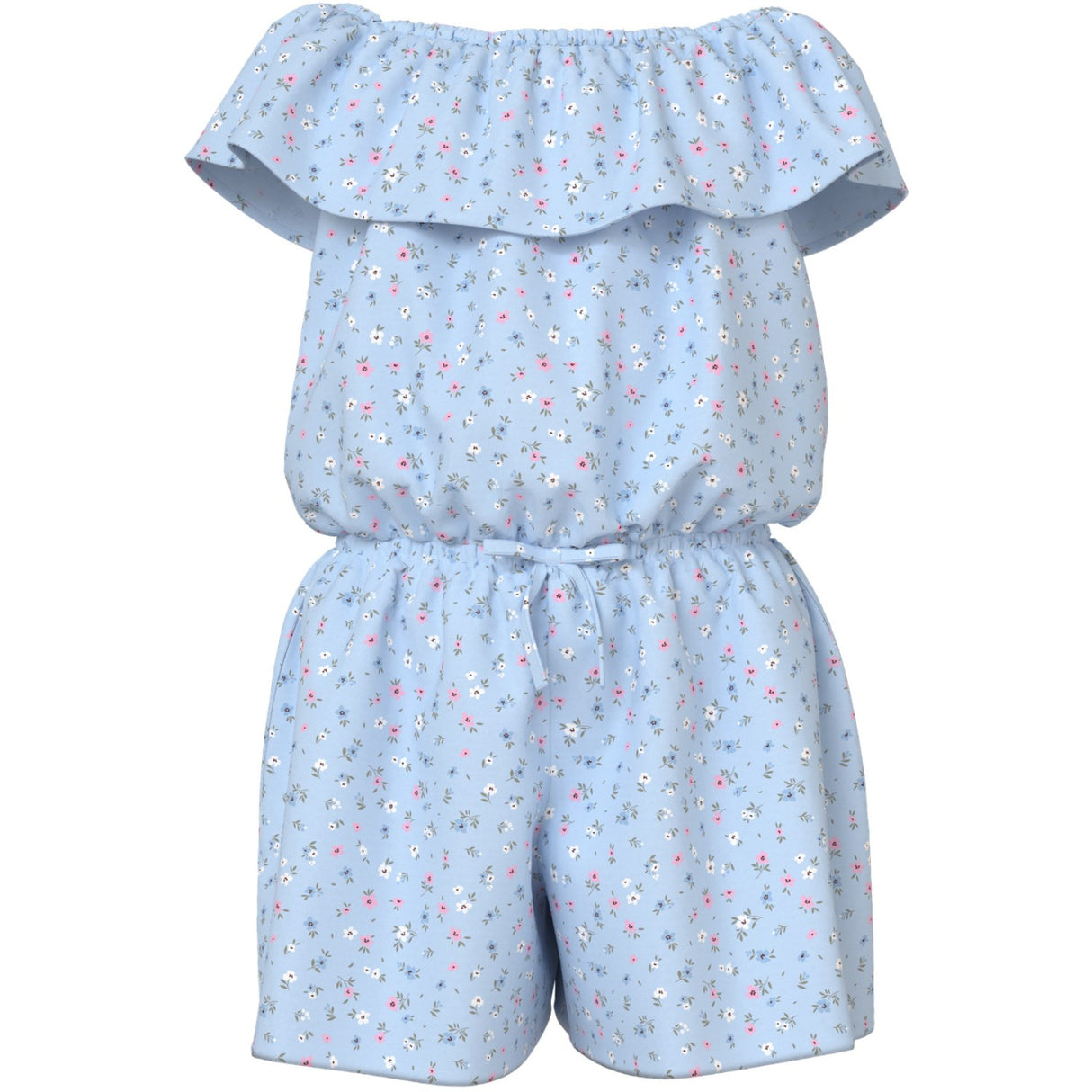 Name It Ice Water Small Floral Nkfvinaya Ss Playsuit Fffff Noos