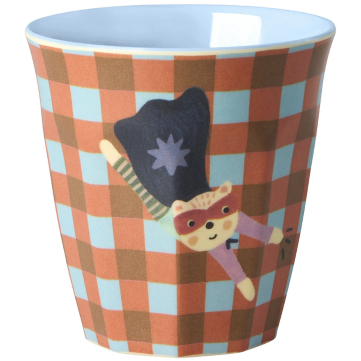 Rice Melamin Kids Kopp Med Hero Print - Green - Small - 6 Pack - 160 Ml