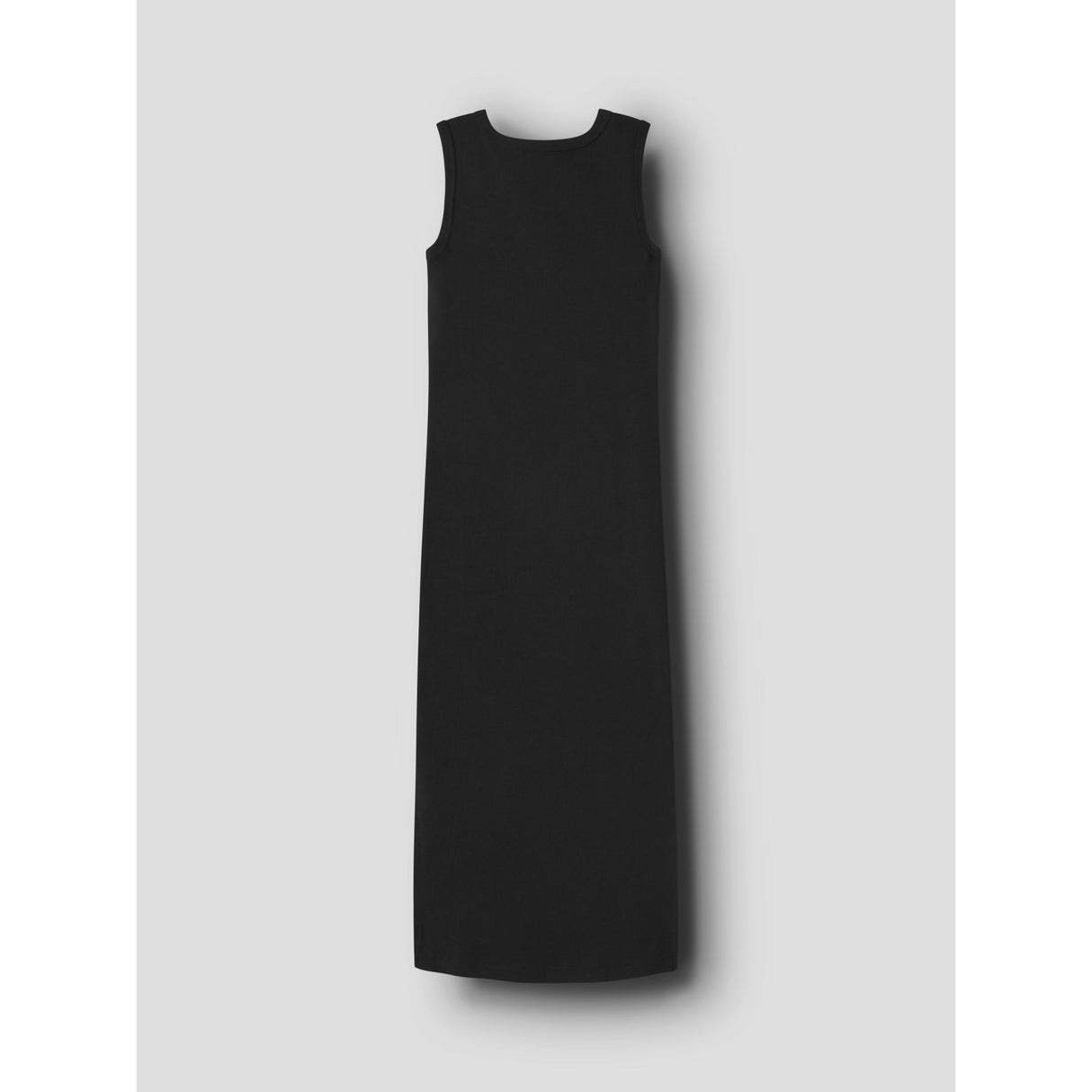 Name It Black Nkfnakal Sl Slim Maxi Klänning Noos