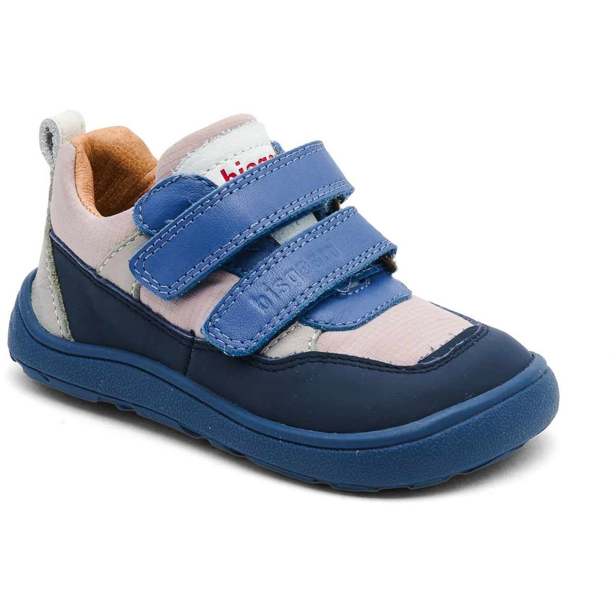 Bisgaard Navy Barefoot Elroy First Step Skor