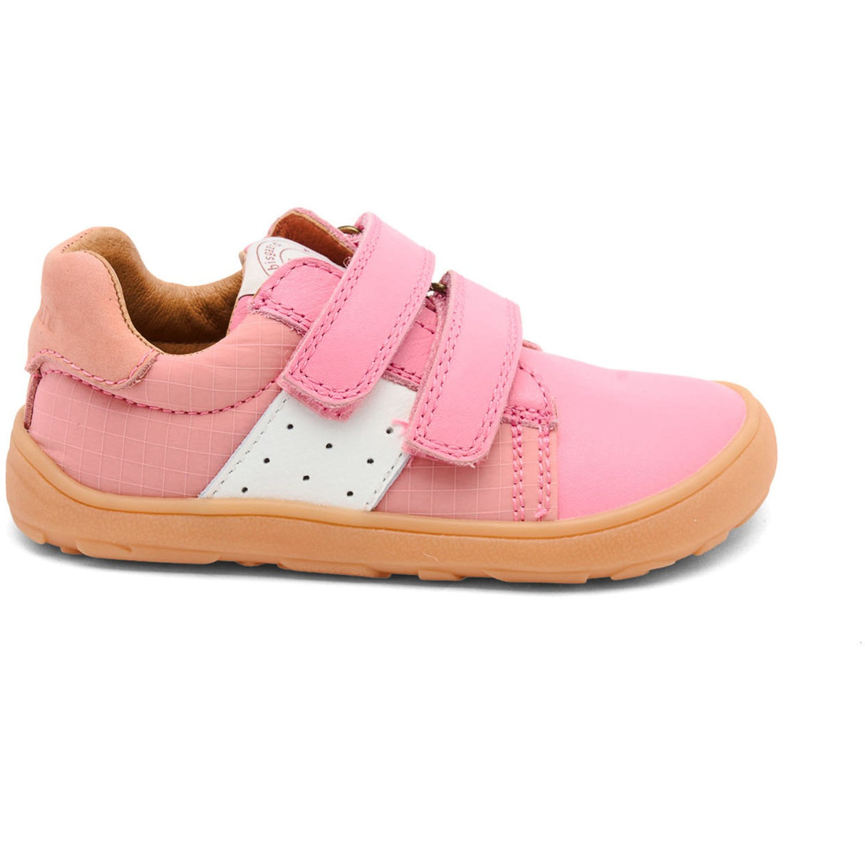 Bisgaard Pink Barefoot Ricco Kardborreband Skor