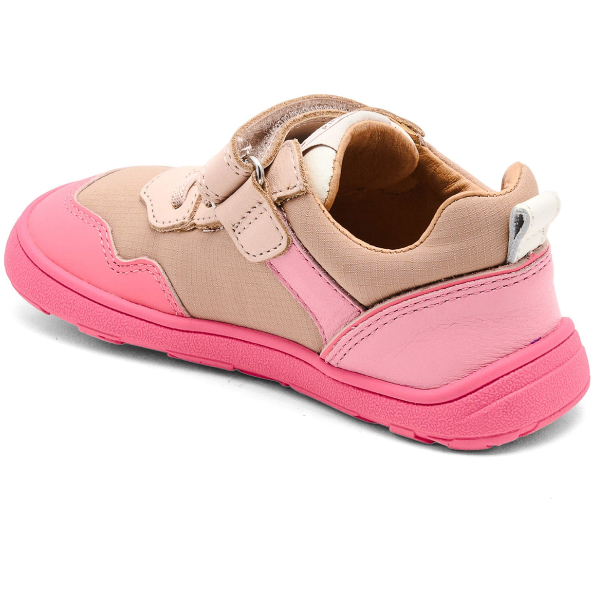 Bisgaard Pink Barefoot Baloo Kardborreband Skor