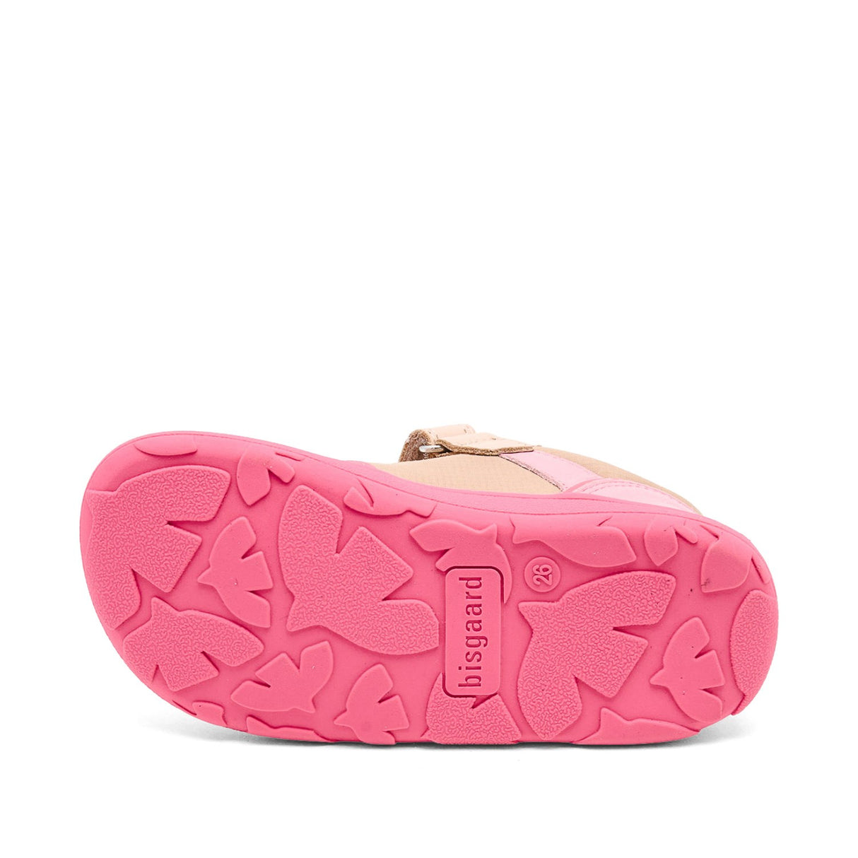 Bisgaard Pink Barefoot Baloo Kardborreband Skor
