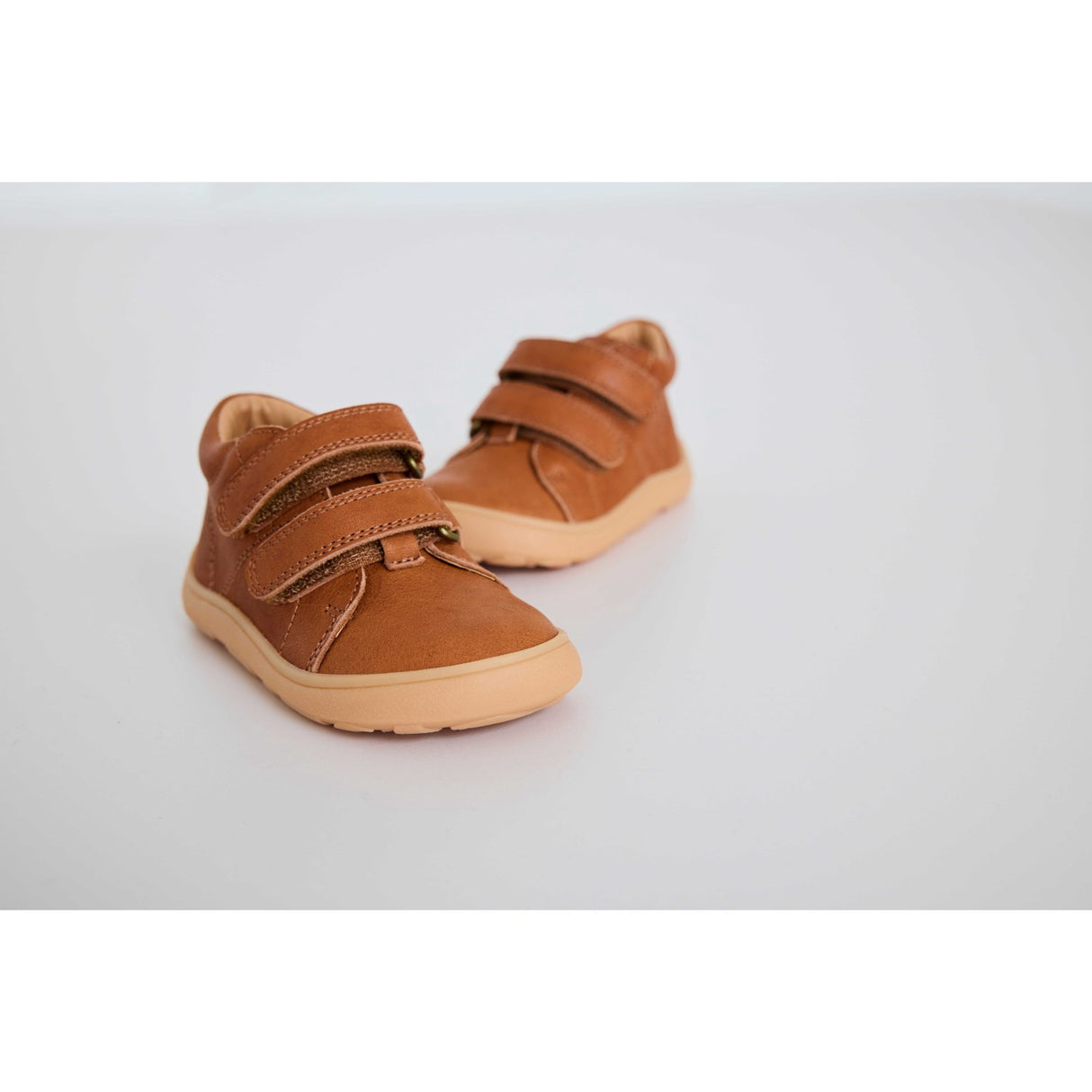 Bisgaard Cognac Barefoot Dex First Step Skor