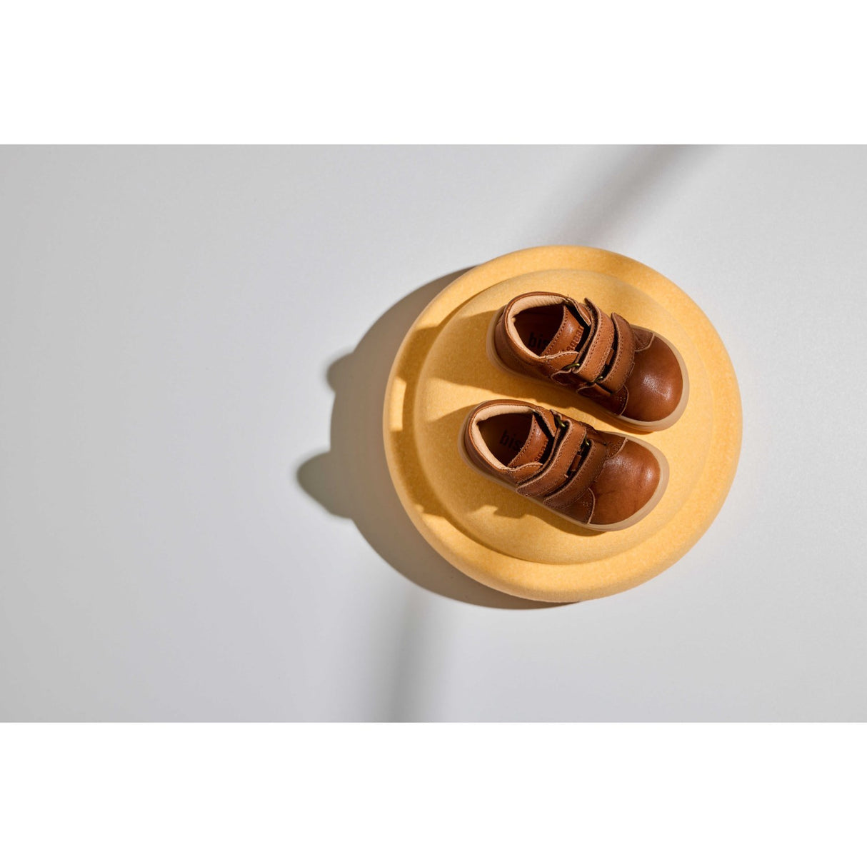 Bisgaard Cognac Barefoot Dex First Step Skor