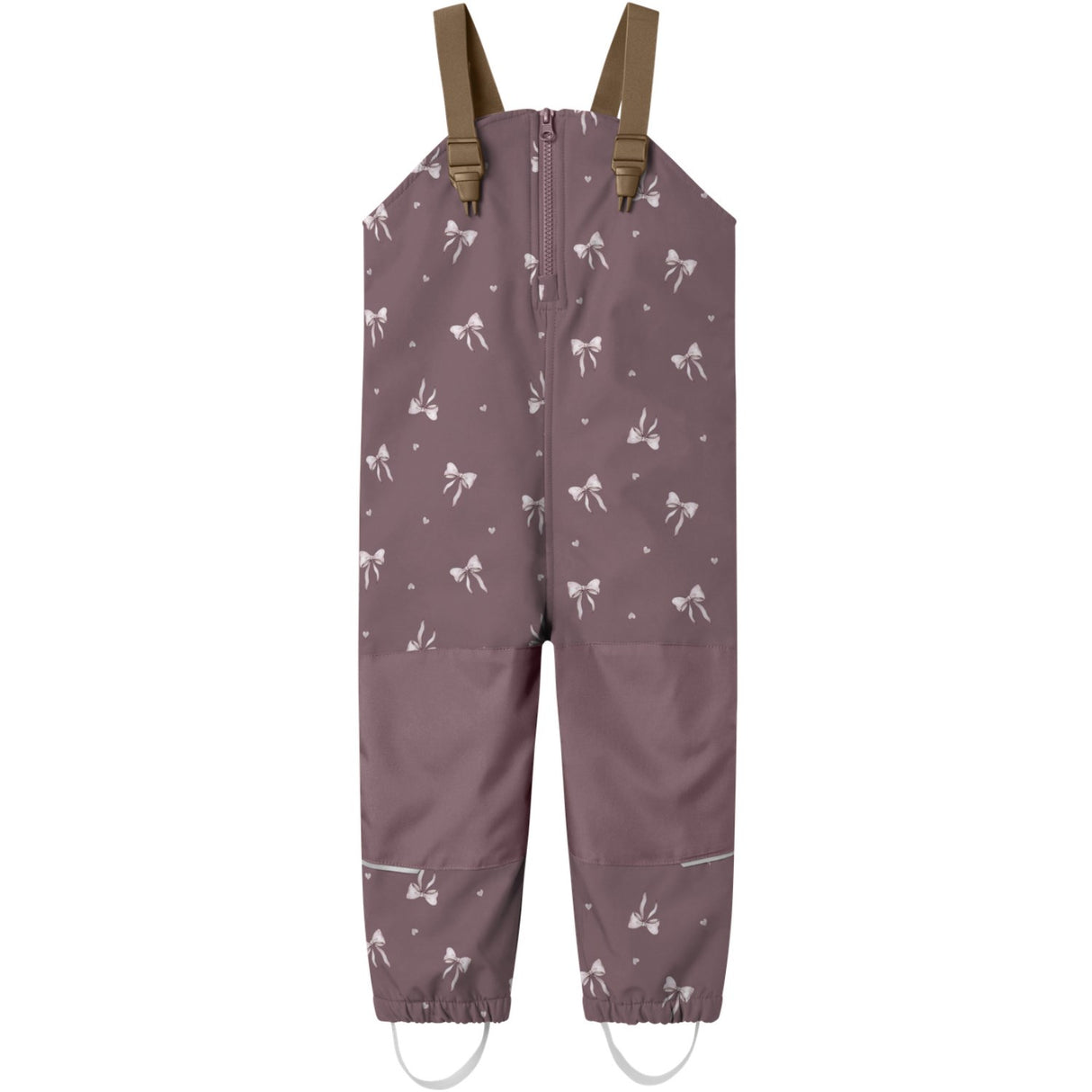 Name It Wistful Mauve Heart Bow Nmfalfa08 Softshell Haklapp Byxor AOP Fo