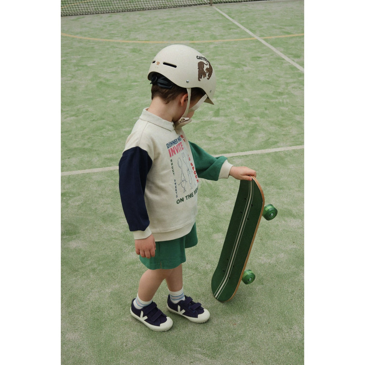 Konges Sløjd Multi Color Spotty Ls Pikétröja Gots