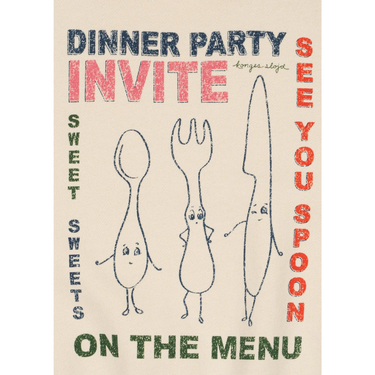 Konges Sløjd Multi Color Spotty Ls Pikétröja Gots