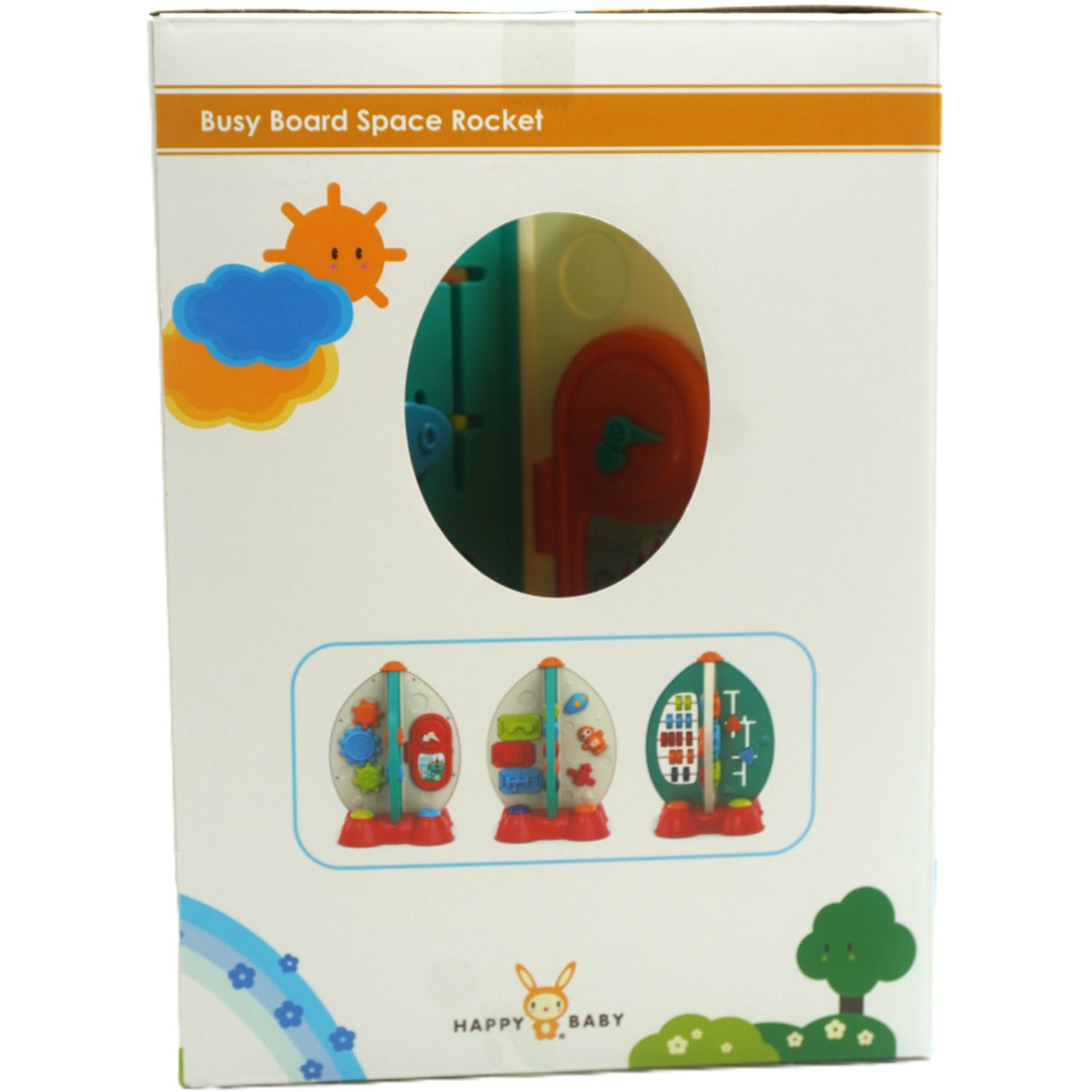 Happy Baby Busy Board Space Rocket With Light And Music