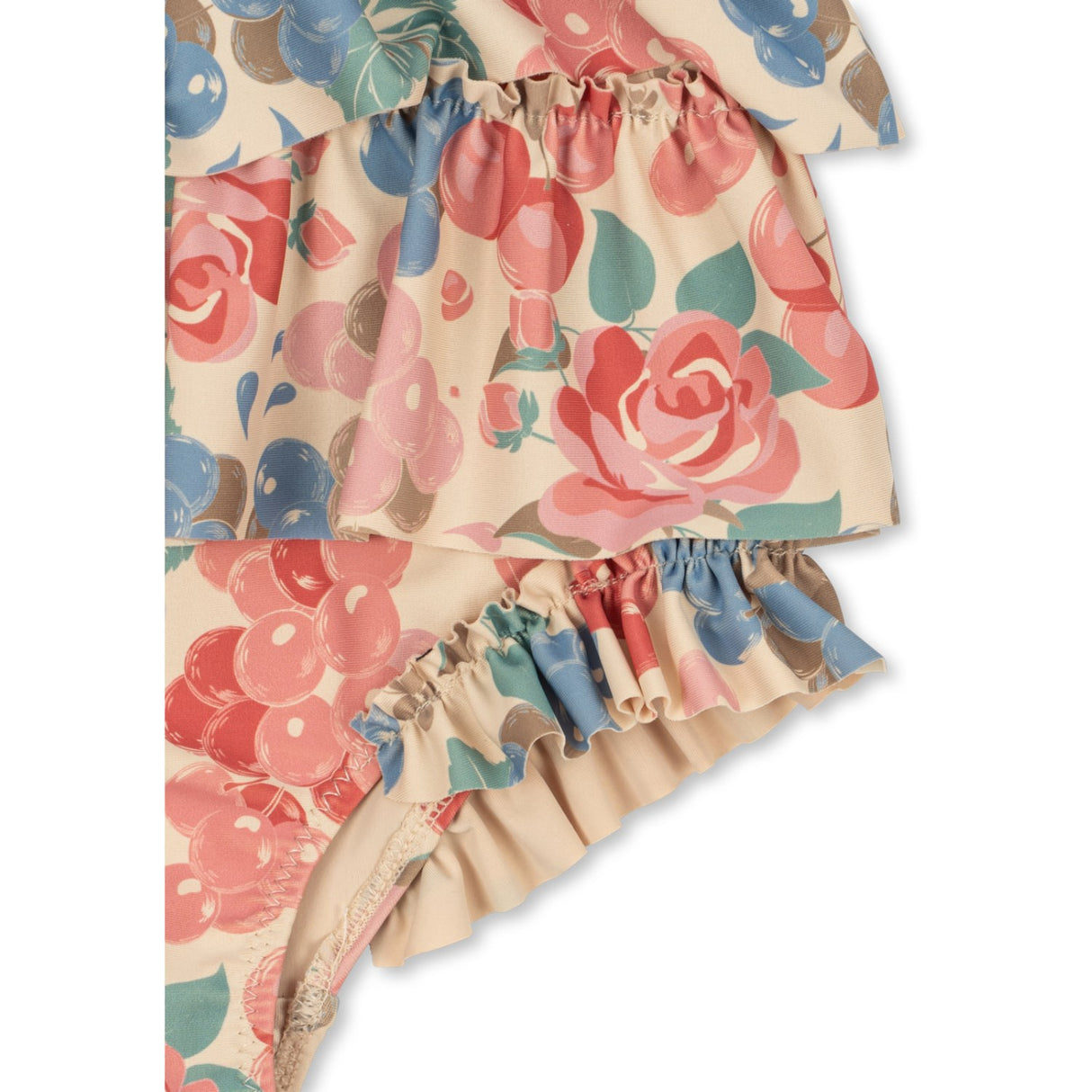 Konges Sløjd Bloomiegrape Manuca Frill Baddräkt Grs