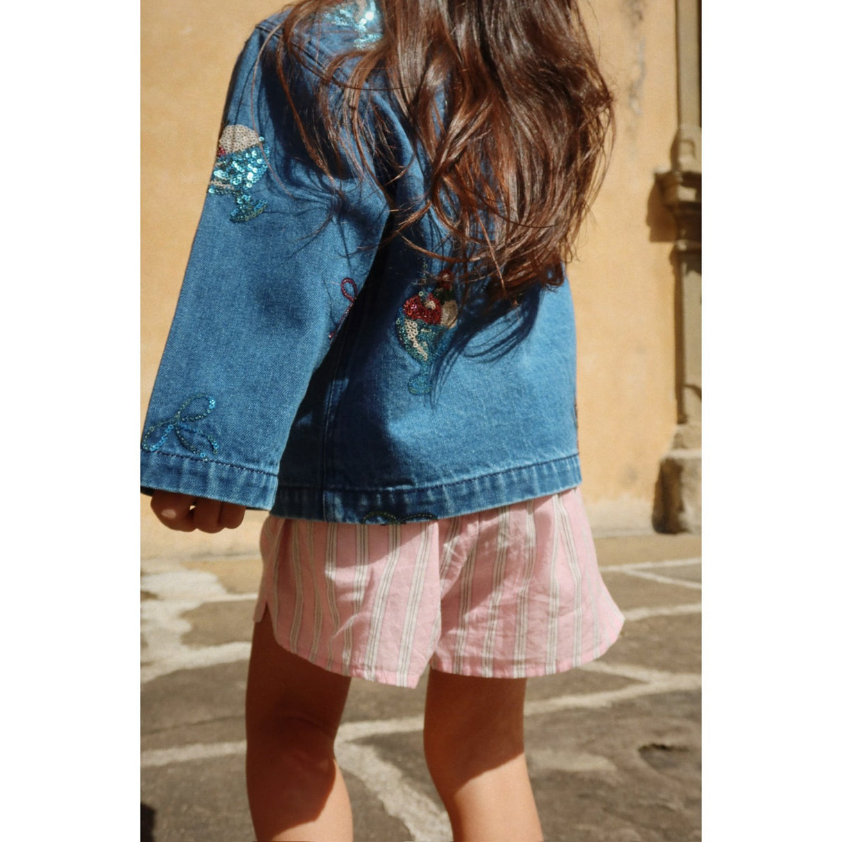 Konges Sløjd Gelato Magot Paljet Denim Jacka Gots