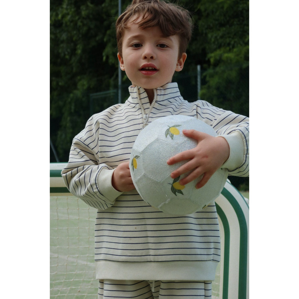 Konges Sløjd Flintstone Stripe Lou Sweat Shorts Ocs