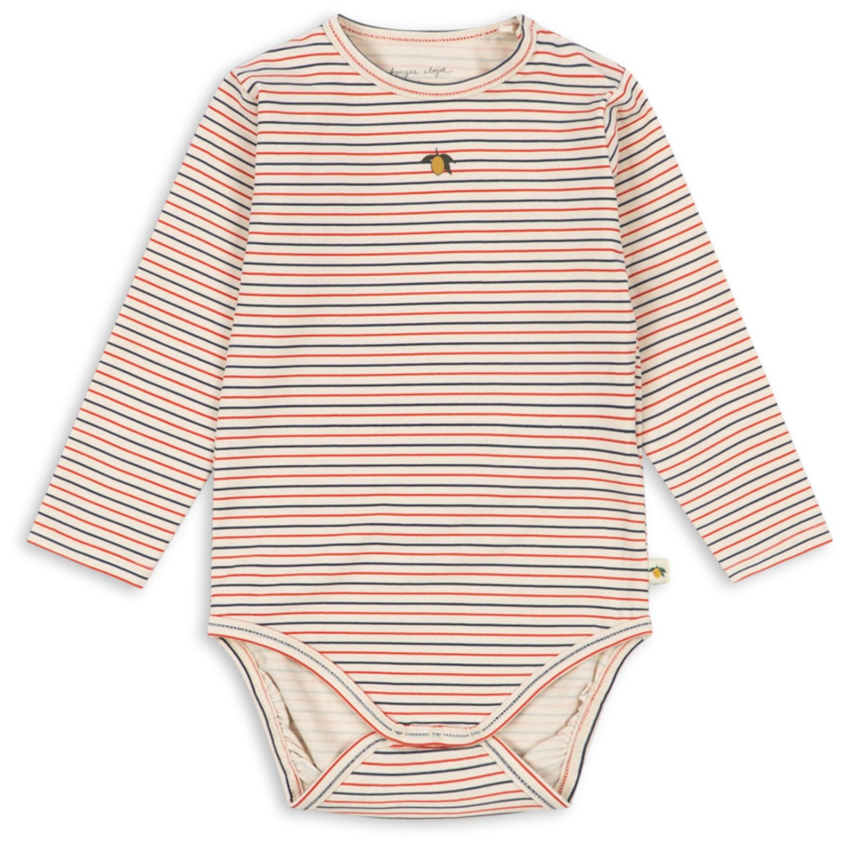 Konges Sløjd Stripe Tricolore Petit Basic Ls Body Gots