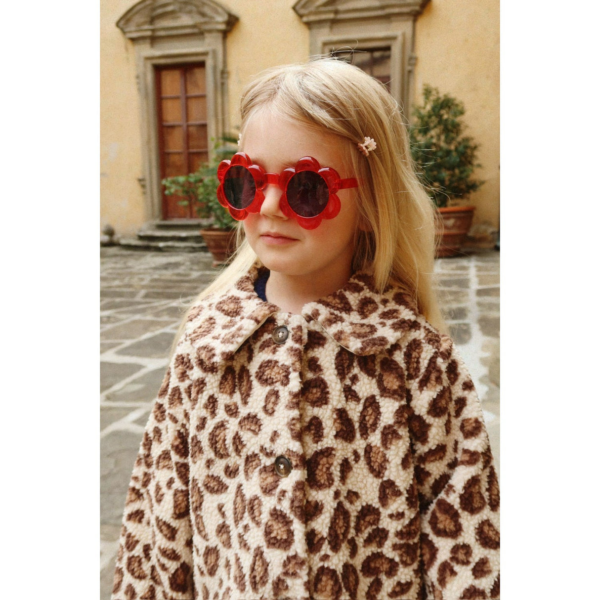 Konges Sløjd Red Solglasögon Junior Flower