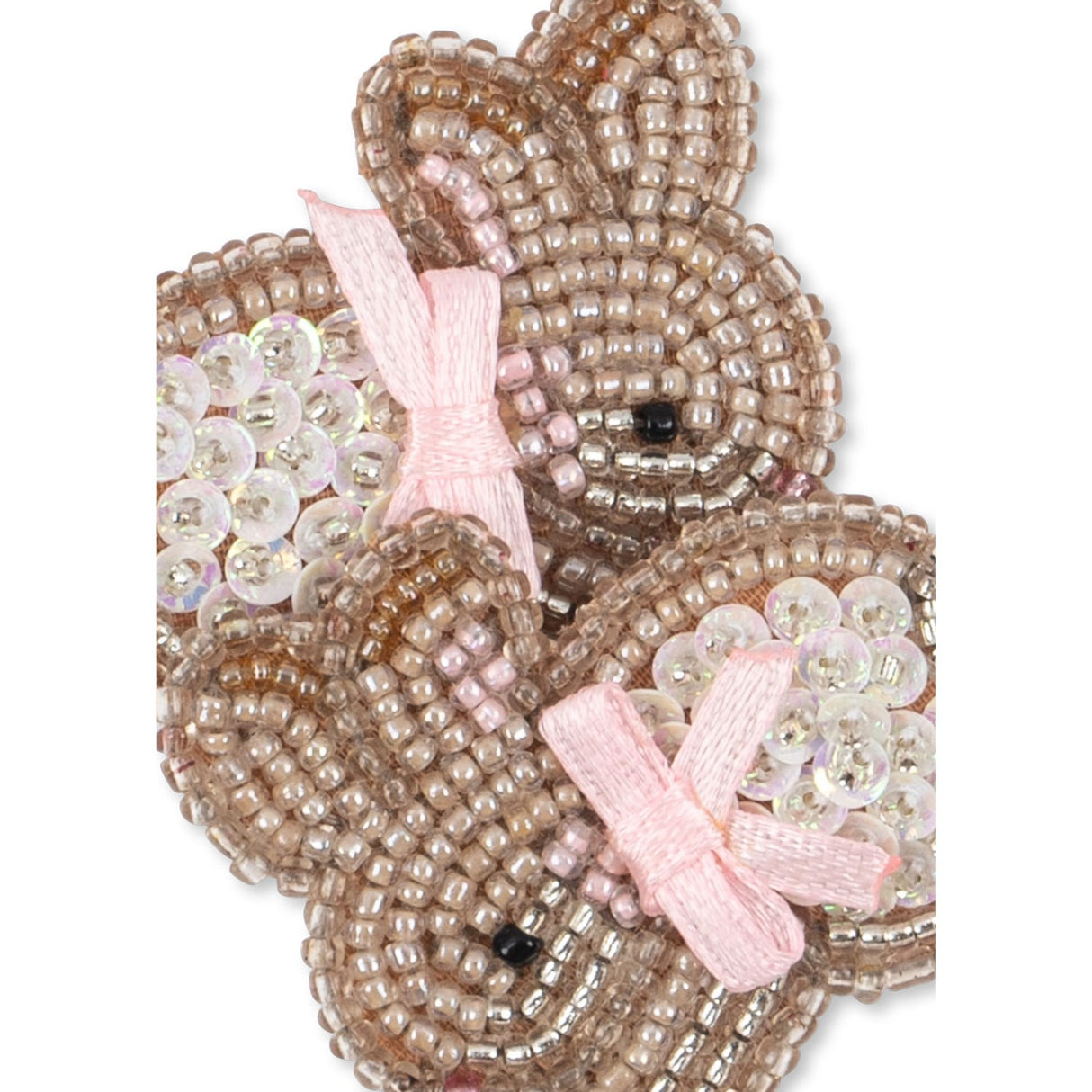 Konges Sløjd Bunny 2 Pack Beaded Bunny Hair Clips