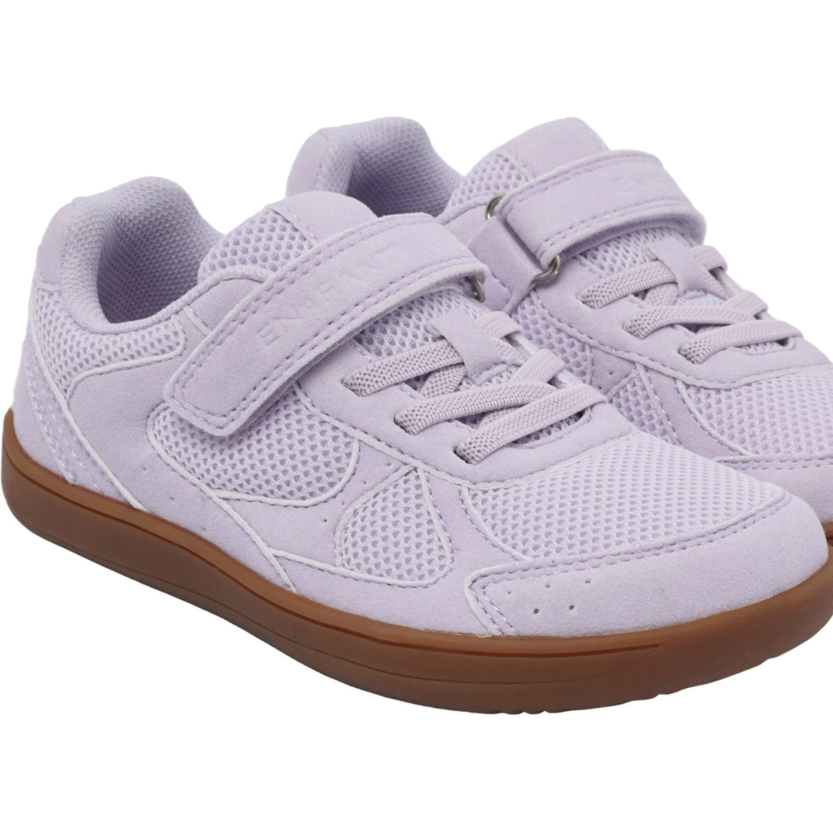 En Fant Purple Heather Sneakers Kardborreband