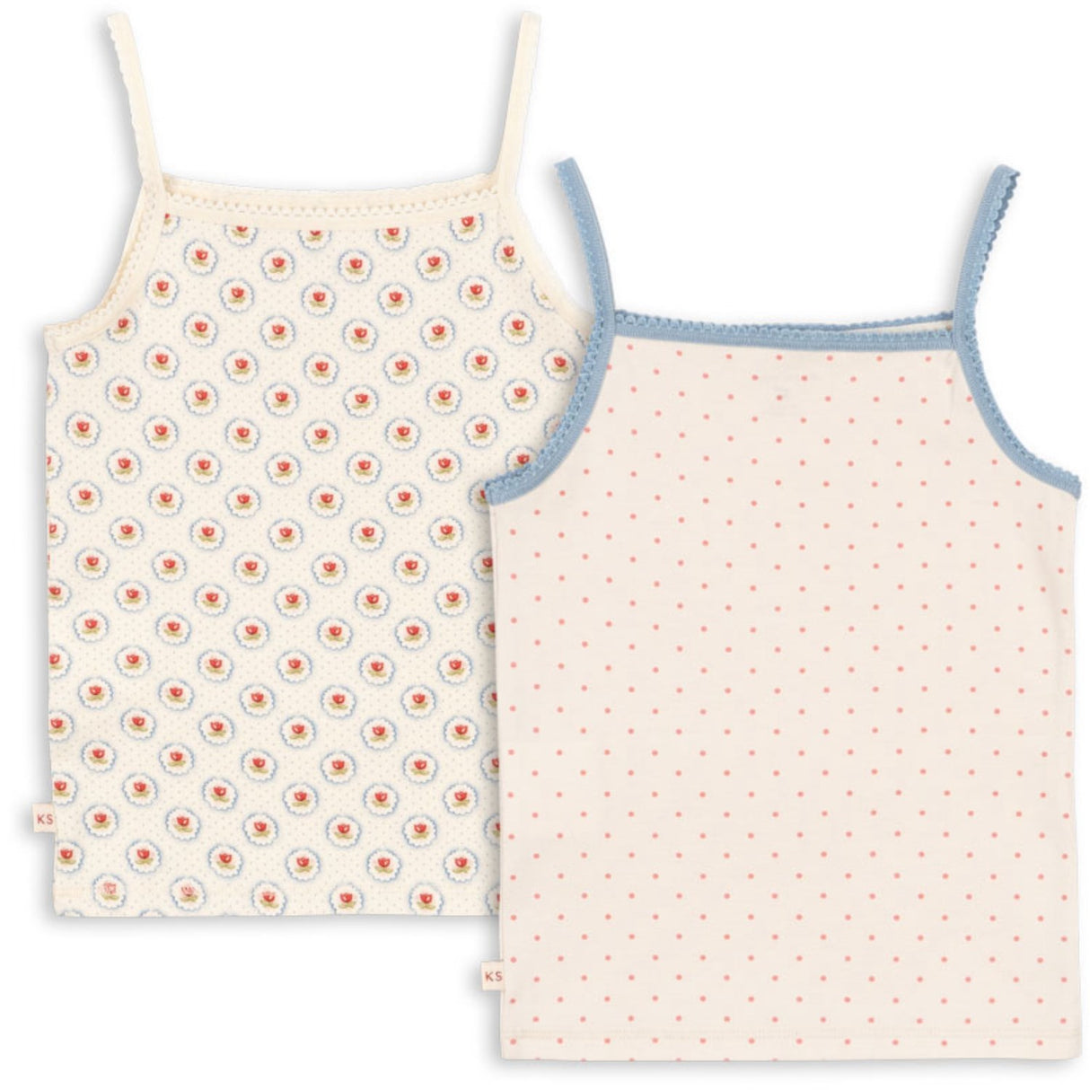 Konges Sløjd Pirouette Dot/Mirage Basic 2 Pack Rem Tops Gots
