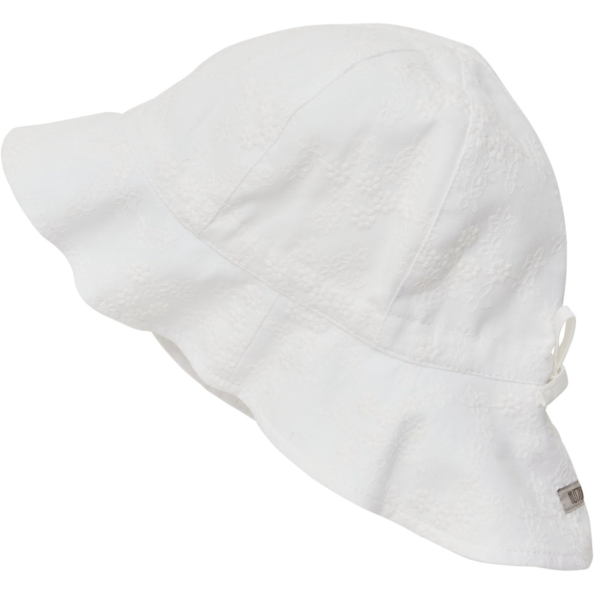 Huttelihut Antique White Summer Mössa Embroidery