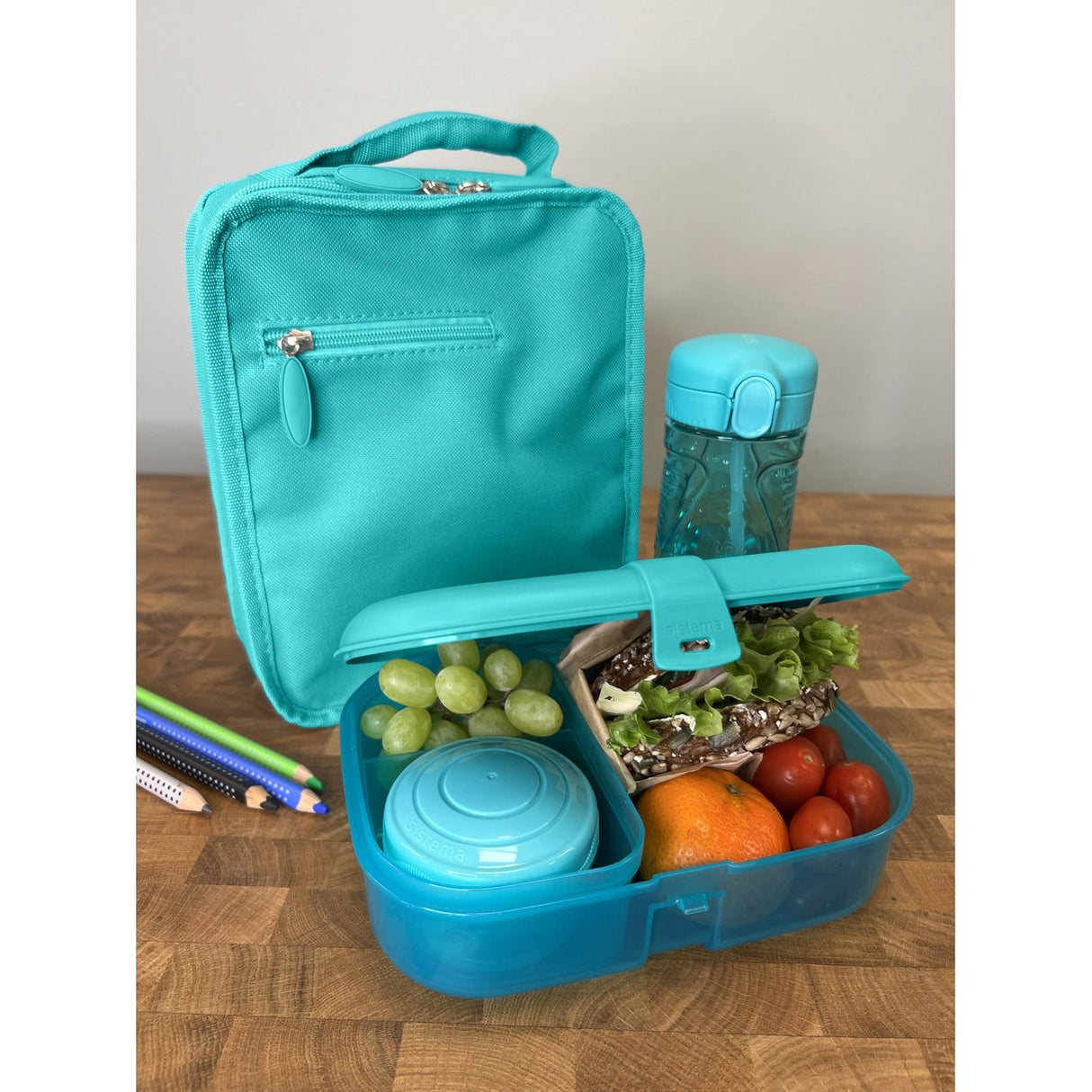 Sistema Lunchtime 3-pack Grön