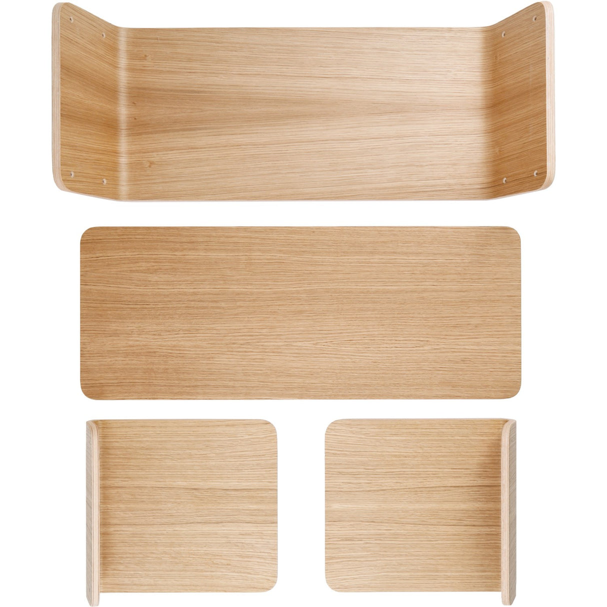 Curve Lab Oak Tokyo Bench Kids