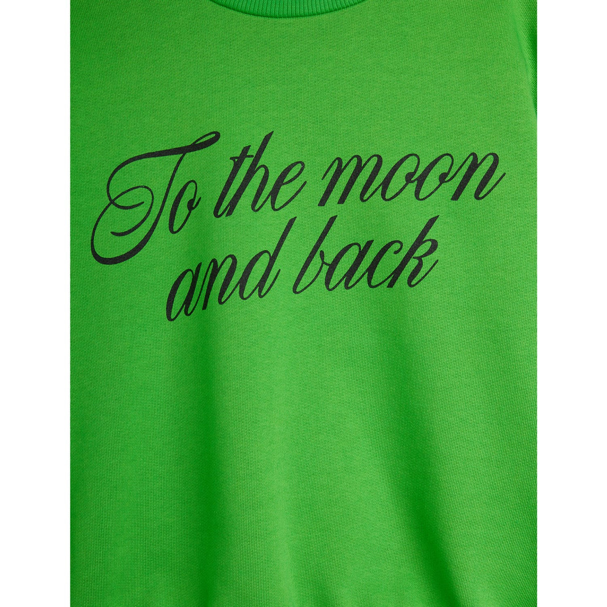 Mini Rodini Green To The Moon Sp Sweatshirt