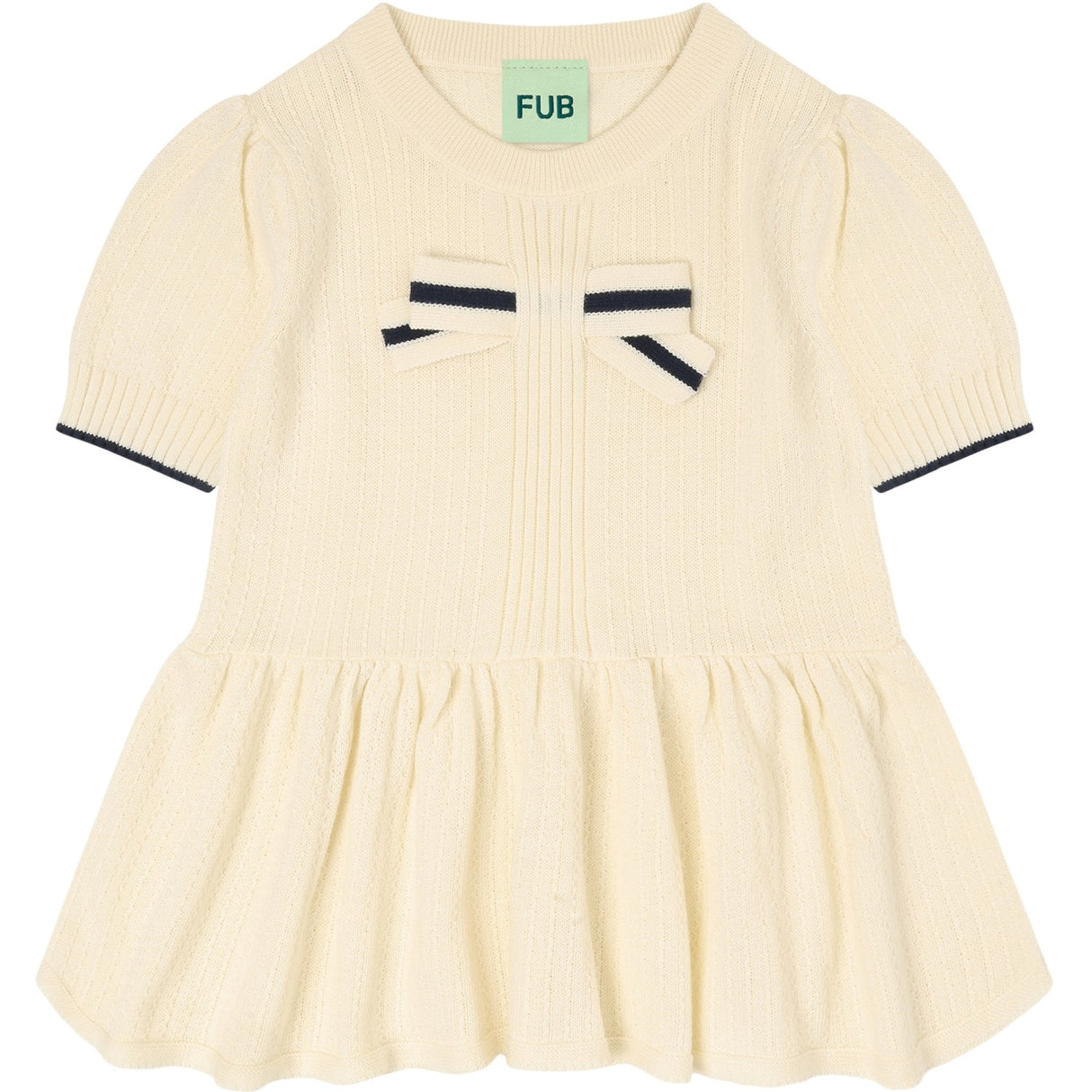 FUB Ecru Rosett Topp