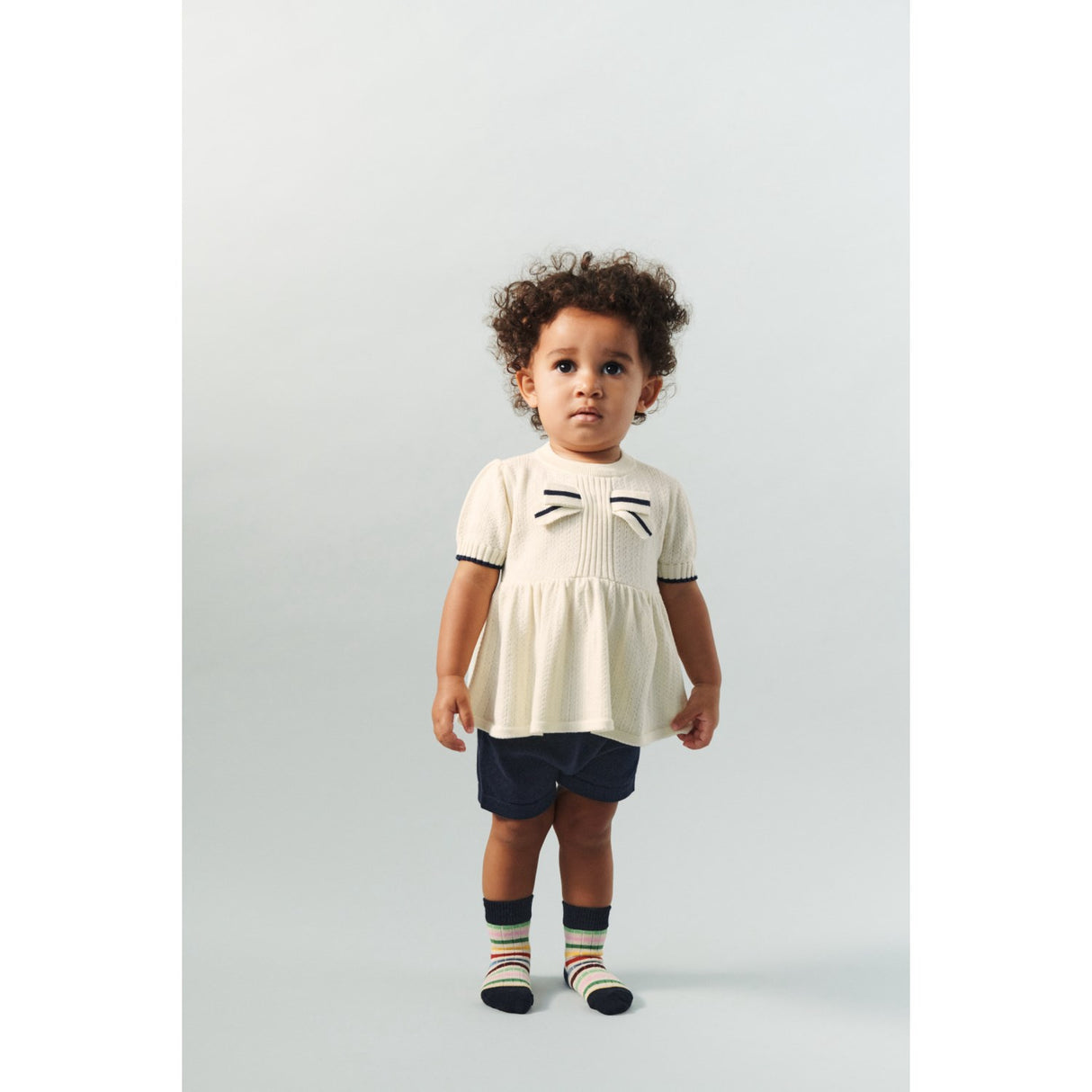 FUB Ecru Rosett Topp