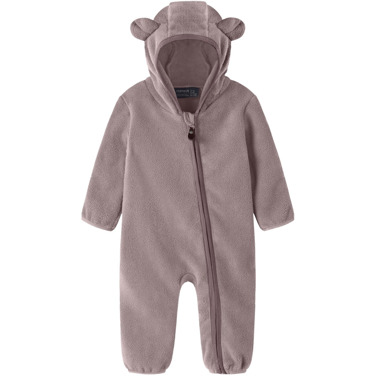 Name It Woodrose Nbnmeeko Fleece Dräkt Melange Noos
